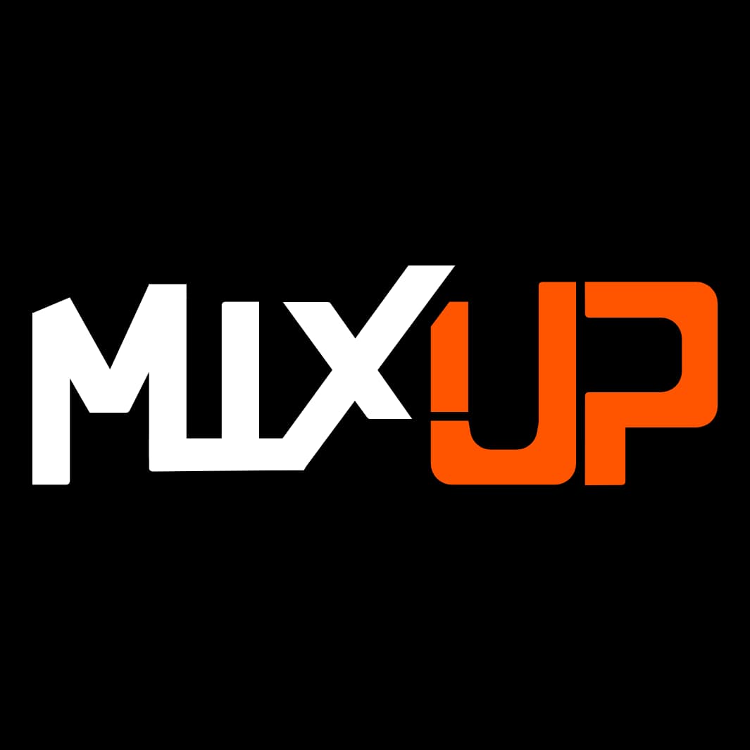 Logo de mixup producciones